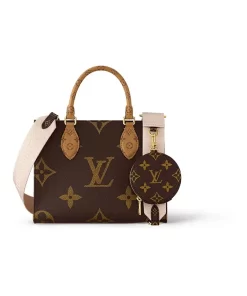 Onthego PM Monogram Coated Canvas Tote Bag (Women's)