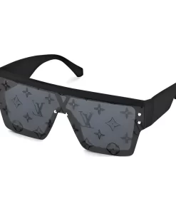 LOUIS VUITTON WAIMEA L Square Sunglasses - Monogram Thick Temples in Black (Unisex)